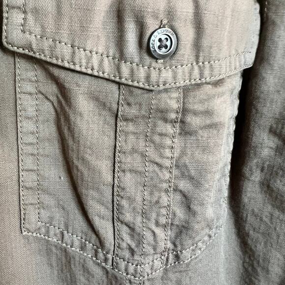 Rock & Republic short sleeve button down shirt, mens size XXL - Picture 5 of 10